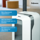 Шредер Fellowes LX201 10 листов 2x12 мм 22 л White (f.U5050101) - изображение 7