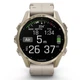 GPS смарт-часы GARMIN fenix 8 43mm, AMOLED, Saph, SftGldSS/FogGryLeatherBnd, Excl - изображение 5