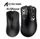 Игровая беспроводная мышь Attack Shark R1 Black - изображение 1
