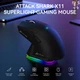 Ігрова бездротова миша Attack Shark X11 Black - зображення 8