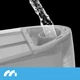 Утюг с парогенератором Maltec SteamCare2500W 600 мл с керамической подошвой - изображение 4
