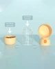 Пляшка-поїлка для тварин Semi Pets Feeder 400 мл + 185 мл 2 відділення, Green - зображення 4
