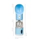 Бутылка-поилка для животных Semi Pets Feeder 255 мл + 200 мл 2 отделения, Blue с пакетами и лопаткой - изображение 7