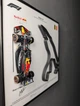 Коллекционная Модель Bburago с Рамкой Держателем 2в1 на Стену или Полку с Red Bull RACING RB19 и 3D Трассой Belgian GP "Circuit de Spa-Francorchamps" / Сезон 2023 Season Model Car #1 Max Verstappen / Макс Ферстаппен - изображение 7
