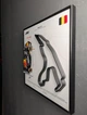 Коллекционная Модель Bburago с Рамкой Держателем 2в1 на Стену или Полку с Red Bull RACING RB19 и 3D Трассой Belgian GP "Circuit de Spa-Francorchamps" / Сезон 2023 Season Model Car #1 Max Verstappen / Макс Ферстаппен - изображение 9