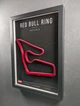 Об'ємна Рамка з 3D Трасою Red Bull Ring Circuit / Spielberg, Styria, Austria / Ред Булл Ринг в Масштабі 1:40 000 Red Matte / Frame 32x23x3 - зображення 5
