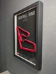 Об'ємна Рамка з 3D Трасою Red Bull Ring Circuit / Spielberg, Styria, Austria / Ред Булл Ринг в Масштабі 1:40 000 Red Matte / Frame 32x23x3 - зображення 6