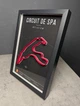Об'ємна Рамка з 3D Трасою Circuit de Spa-Francorchamps / Stavelot, Belgium / Спа-Франкоршам в Масштабі 1:40 000 Red Matte / Frame 32x23x3 - зображення 10