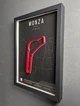 Объемная Рамка с 3D Трассой MONZA Circuit / Province of Monza and Brianza, Italy / Монза в Масштабе 1:40 000 Red Matte / Frame 32x23x3 - изображение 8