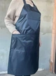 Фартук прорезиненный для кладовщика, грузчика, продавца тёмно-синий р 54 (резина синій) - изображение 4