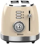 Тостер в стиле ретро SOGO TOS-SS-5470 Beige из нержавеющей стали - изображение 2