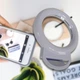 Кольцевая LED селфи-лампа прищепка с зеркалом для телефона и планшета RPG 11см Selfie Ring Light A4S-White - изображение 1