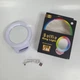 Кольцевая LED селфи-лампа прищепка с зеркалом для телефона и планшета RPG 11см Selfie Ring Light A4S-White - изображение 2