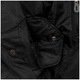 Тактическая двусторонняя куртка бомбер Mil-Tec ma1 Black 10403002 размер XS - изображение 8