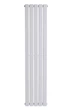 Дизайнерський вертикальний радіатор опалення ARTTIDESIGN Livorno II 5/1200/340/50 білий матовий. LV II.5.120.34.5.W - зображення 4