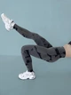 Лосини Спортивні мармурові з пуш ап push up Графітові M (L7002541) - зображення 6