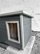 Будка для собаки з відкидним верхом, L, 85*65*65 см, сіра - изображение 5