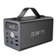 Повербанк Hoco J138 60000mAh, 3xUSB, Type-C, DC, 22.5W, PD 20W з дисплеєм та ліхтарем black - зображення 5