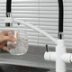 Смеситель для кухни на две воды GAPPO G4348 белый/хром - изображение 5
