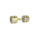 Хромована гантель Yellsteel inSPORTline 20841, 12 кг - зображення 3