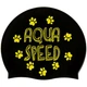 Шапка для плавания KIDDIE Aqua Speed 142-07 черный, OSFM - изображение 3