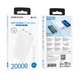 Power Bank BOROFONE BJ55A Graceful 20000 mAh для пристроїв із швидкою зарядкою для Android/Apple Білий - зображення 2