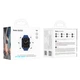 Смарт-годинник Hoco Y27 Smart sports watch 230 mAh BT5.0 GPS 1.95" IPX4 підтримка дзвінків, IOS, Android розумний годинник Синій - изображение 2