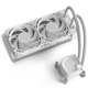 Система водяного охлаждения Ekwb EK-Nucleus AIO CR240 Lux D-RGB White (3831109897843) - изображение 2
