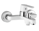 Смеситель для ванной MONE Delux CLOE 6374355CW White+Chrome - изображение 1