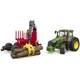 Модель Bruder Трактор John Deere з причепом та маніпулятором 1:16 (03154) - изображение 2