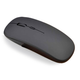 Безпроводная аккумуляторная мышка Dual-mode mouse 2.4 ГГц+Вluetooth 5.0 Черная матовая - изображение 4