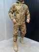 Тактичний зимовий костюм Softshell Omni-Heat Піксель XXL - зображення 11
