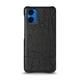 Шкіряна накладка Stenk Reptile Cover для Motorola Moto G45 Чорний (78283) - зображення 1
