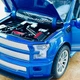 Металлическая машинка инерционная с эффектами Пикап Форд Ford F-350 Auto Expert Синий - изображение 5