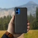 Шкіряна накладка Stenk Cover для Motorola Moto G45 Чорний (78268) - зображення 3