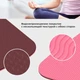 Килимок для йоги та фітнесу Power System Yoga Mat Premium PS-4060 Pink - изображение 3