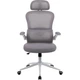 Офисное кресло GT Racer B-5880 White/Gray [125610] - изображение 1