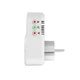 Реле напруги ColorWay (16A/3680W) 150V-210V/230V-280V DS2 white (CW-VR16-01D) - зображення 9