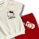 Дитячий костюм для дівчинки Hello Kitty - демисезонний повсякденний комплект Murat Baby (кофта, лосини), Біло-червоний, 2 роки, 92см - зображення 5