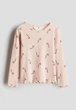 Реглан рожевий в рубчик Candy H&M 92см (400099499) - зображення 1
