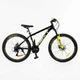 Велосипед Спортивний 26 дюймів Corso Next NX-167 обладнання Shimano алюмінієва рама 15 дюймів 21 швидкість. Black and Yellow (168551) - зображення 1