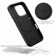Чохол Nomad Modern Leather Case Rustic Horween для iPhone 16 Pro Max Коричневий (NM01689485) - зображення 4