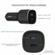 Автомобільний зарядний пристрій Nomad Dual Port USB-C 70W Car Charger Чорний (NM01895985) - зображення 3