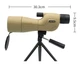 Підзорна труба Spotting Scope 9622 монокуляр потужний Телескоп зі штативом - зображення 3
