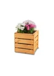 Деревянный горшок для цветов 34 x 34 x 33 см бежевый Parkside - изображение 1