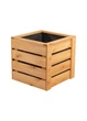 Деревянный горшок для цветов 34 x 34 x 33 см бежевый Parkside - изображение 2