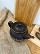 Чайник с ручкой для заваривания 0,7 л глиняный (керамический) резной Гражда Ангоб - изображение 4