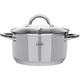 Каструля Bravo Chef сіра з нержавіючої сталі 2.6 л (BC-2001-18) - изображение 1