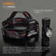 Налобний світлодіодний фонарик VIDEX VLF-H065A 1200Lm 5000K/27213 - зображення 5