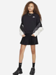 Bluza bez kaptura dziewczęca Nike Sportswear Club Fleece FZ9244-010 XS Czarna - obraz 3